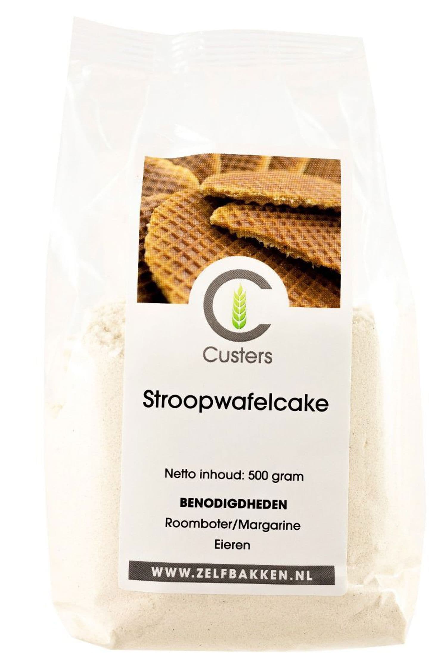 Stroopwafel Cakemix Custers