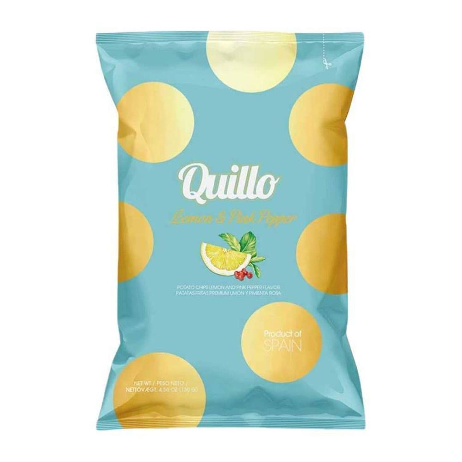 Chips lemon & pink pepper 130 gram
