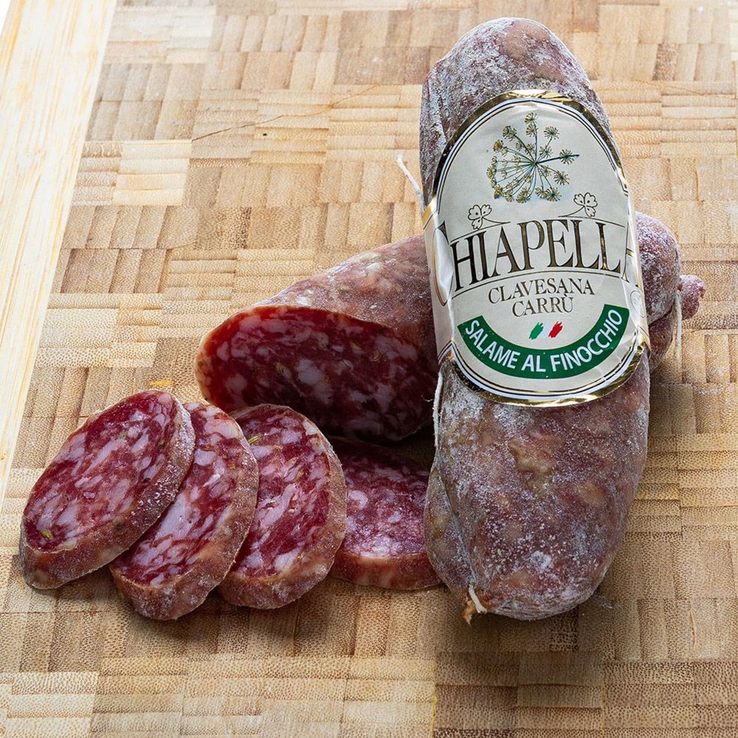 Salame Crudo al Finocchio met venkel