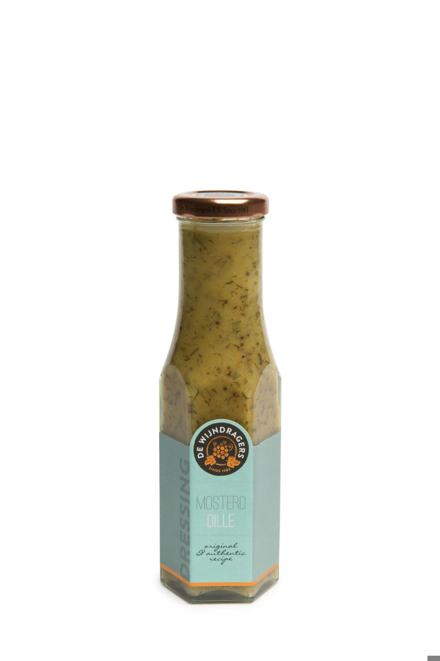 Wijndragers - mosterd dille dressing 