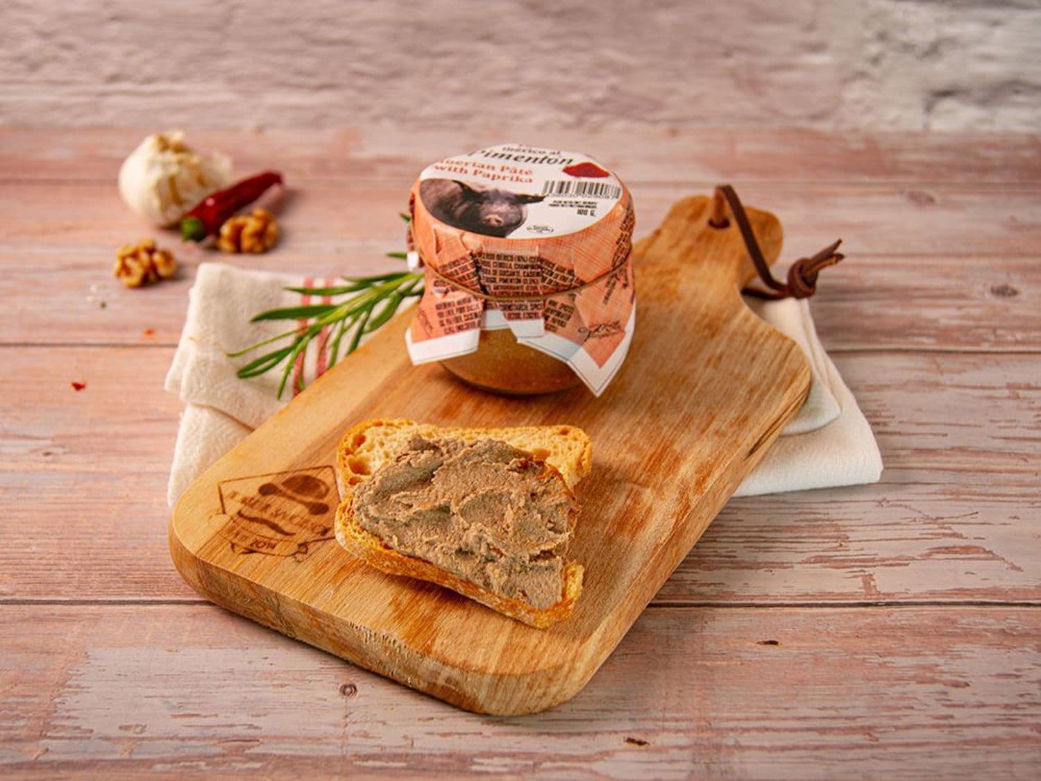 Spaanse paté van iberico en paprika