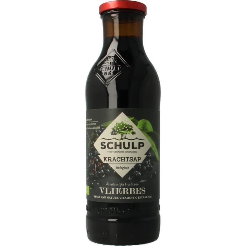 Krachtsap vlierbessensap puur bio Schulp