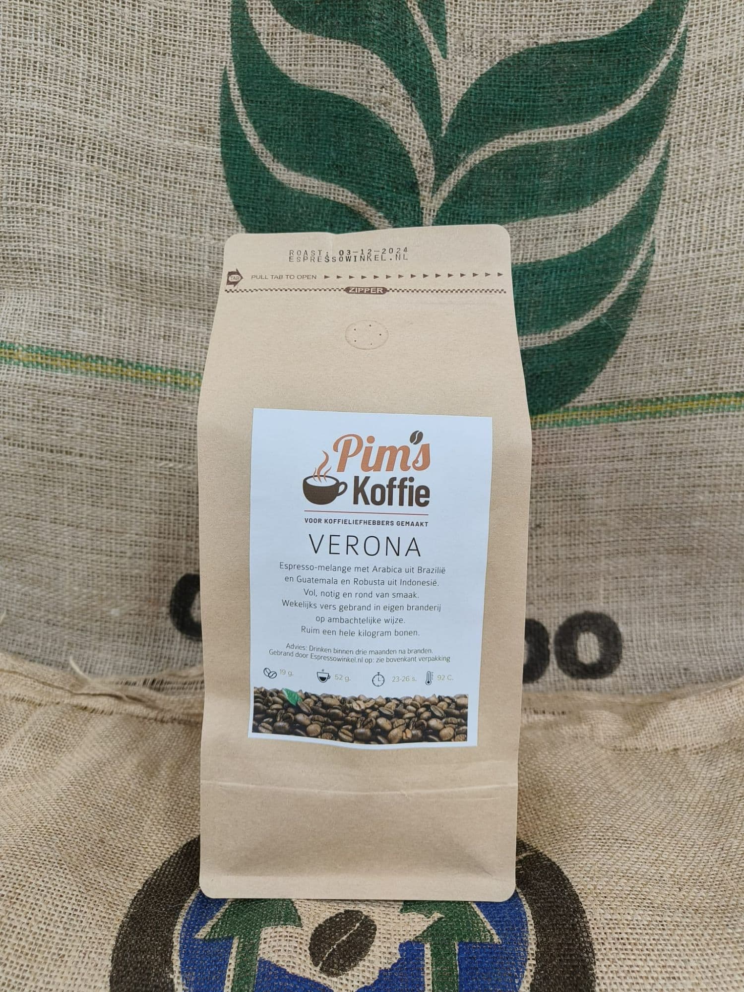 Pims koffie | Verona 1000 gram